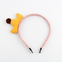 Korean Children's Non-slip Pink Headband sku image 3