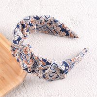 Retro Fold Floral Headband sku image 1