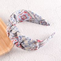 Retro Fold Floral Headband sku image 3