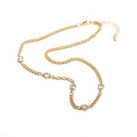 Micro-inlaid Zircon Heart Multi-layer Necklace sku image 1