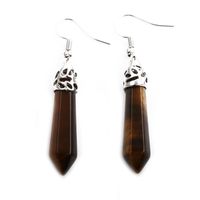 Red Pine Sandstone Earrings sku image 9