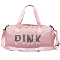 Pink Large Capacity Dry And Wet Separation Travel Bag main image 6