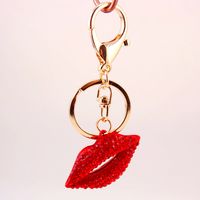Porte-clés En Métal Créatif Sexy Mignon Lèvres Rouges main image 6