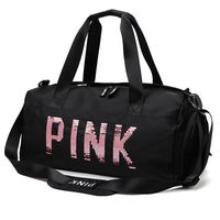 Pink Large Capacity Dry And Wet Separation Travel Bag sku image 2