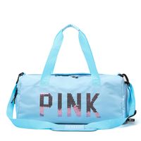 Pink Large Capacity Dry And Wet Separation Travel Bag sku image 4