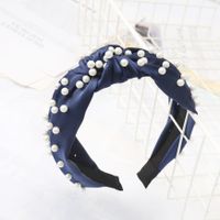 Europe And America Nail Beads Headband Simple Knotted Headband Nhou128656 sku image 1