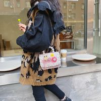 Cross-border New Arrival Children's Bags 2020 Winter New Classic Style Pearl Hand Bag Western Style Girl Chain Messenger Bag main image 3
