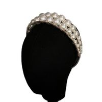 Wide Brim Crown Pearl Headband main image 6
