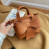 Small Pu Leather Streetwear Bucket Bag sku image 4