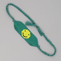 Creative Simple Bohemian Beaded Smiley Bracelet sku image 3