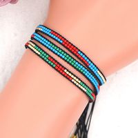 Simple Bohemian Ethnic Style Hand-woven Bracelet main image 4