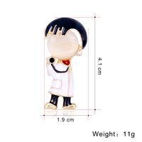 Boy Pattern Cartoon Alloy Brooch main image 3