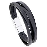Simple Multi-layer Leather Bracelet main image 6