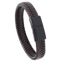 New Simple Braided Leather Bracelet main image 6