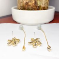 Two Wear Flower Opal Earrings main image 3