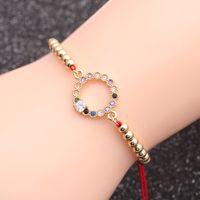 Hot Selling Micro-inlaid Zircon Ring Devil's Eye Bracelet main image 1