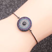 Hot Selling Micro-inlaid Zircon Ring Devil's Eye Bracelet main image 3