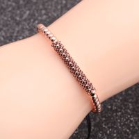 Mikro-eingelegtes Zirkon-diamantkugelarmband Mit Rundem Ellbogen main image 5