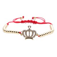 Micro-inlaid Zircon Crown Devil Eye Ladies Bracelet main image 4