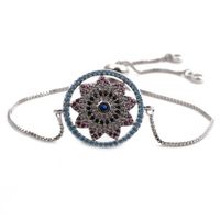 Pulsera De Ojo De Demonio De Circonita Con Micro Incrustaciones De Cobre sku image 4