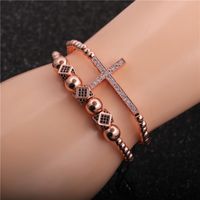 Micro-inlaid Zircon Adjustable Bracelet sku image 11