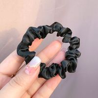 Unisex Simple Style Commute Solid Color Cloth Hair Tie sku image 7