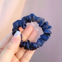 Unisex Simple Style Commute Solid Color Cloth Hair Tie sku image 4