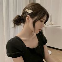 Feather Pearl Hairpins 6-piece Set main image 4