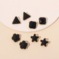 Fashion Triangle Star Earrings main image 2