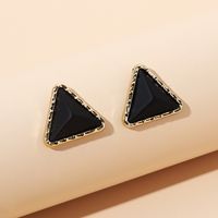 Fashion Triangle Star Earrings main image 3