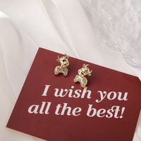 Pendientes Bull Rhinestone main image 5