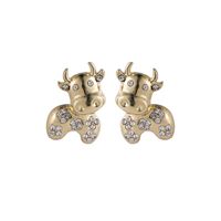 Pendientes Bull Rhinestone main image 6