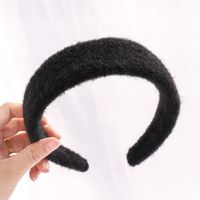 New Woolen Fabric Fabric Wide-brimmed Headband sku image 6