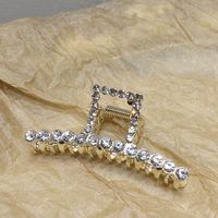 Pinza De Pelo De Diamantes De Imitación De Perlas De Metal sku image 1