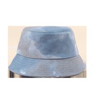 Korean Fashion Wild Tie-dye Fisherman Hat main image 6