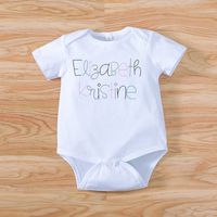 Letters Baby Romper One-piece Three-piece Suit main image 3