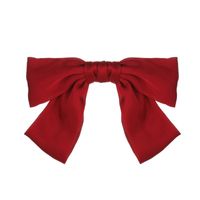 Big Bow Satin Hairpin main image 6