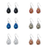 Fashion Crystal Water Droplets Earrings main image 1