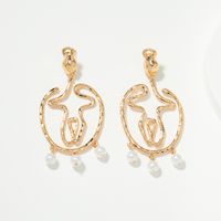 Boucles D&#39;oreilles De Perles De Mode En Gros main image 1