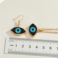 Demon Eye Earrings Necklace main image 4