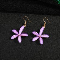 Boucles D&#39;oreilles Fleur Simples main image 3