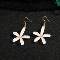 Boucles D&#39;oreilles Fleur Simples main image 5