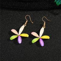 Boucles D&#39;oreilles Fleur Simples main image 6