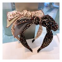 Retro Bow Rhinestone Hair Band main image 6