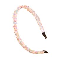 Korean New Twist Crystal Beaded Headband main image 6