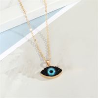 Demon Eye Earrings Necklace sku image 2