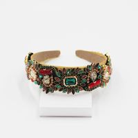 Fashion Baroque Diamond Colored Headband sku image 1