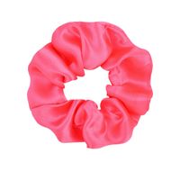 New Solid Color Large Intestine Hair Scrunchies Set sku image 14