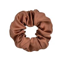 New Solid Color Large Intestine Hair Scrunchies Set sku image 15