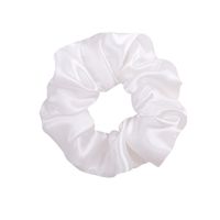 New Solid Color Large Intestine Hair Scrunchies Set sku image 17